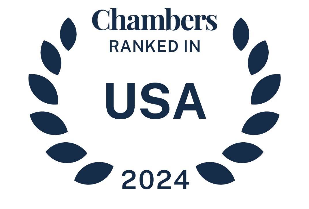 2024 Chambers USA - Ranked In Top ranked chambers 2022