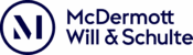 McDermott Will & Schulte Navy Logo